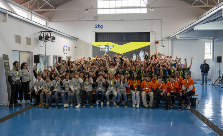 La Fundación Barrié y el centro ITG reúnen a estudiantes de toda Galicia para la Liga Maker Drone