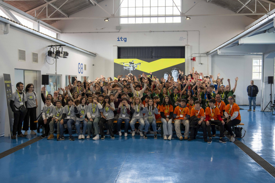 La Fundación Barrié y el centro ITG reúnen a estudiantes de toda Galicia para la Liga Maker Drone