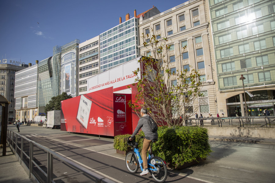 ‘El Peso de lo Invisible’ aterriza en A Coruña para visibilizar la obesidad