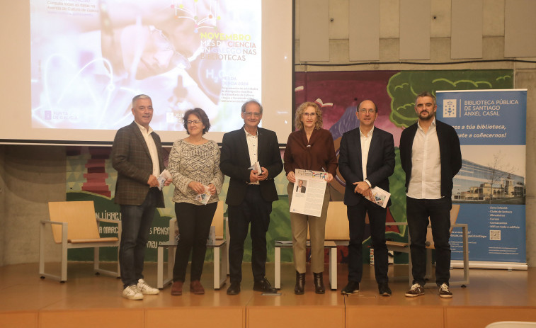 A Xunta impulsa máis de 40 actividades para celebrar o mes da ciencia en galego nas bibliotecas