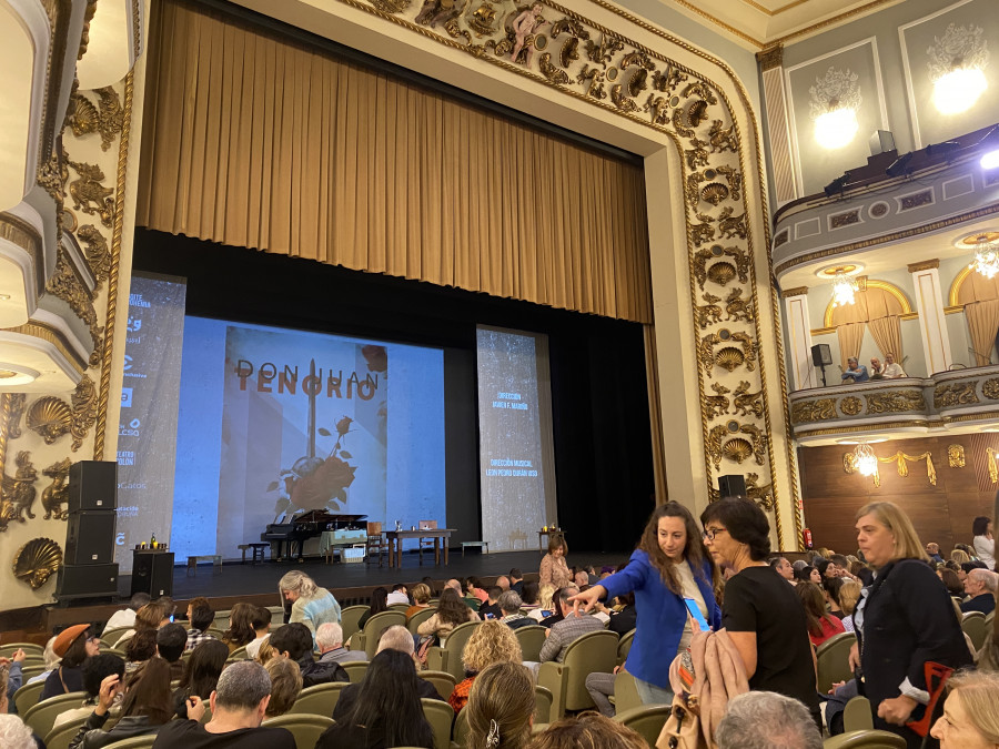 El amor por el Tenorio abarrota el teatro Colón en A Coruña