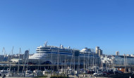 El AIDAbella, crucero con el mayor Spa en el mundo del mar, hace escala en A Coruña