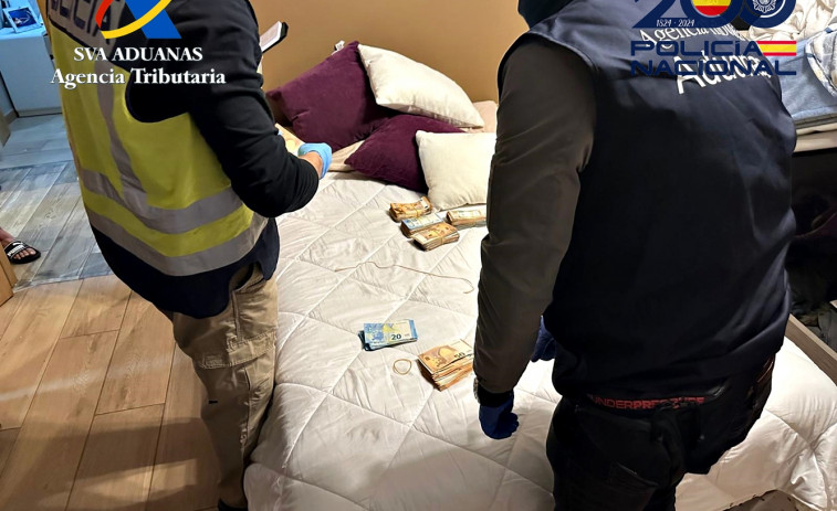 Once detenidos y 5,5 kilos de cocaína incautados en el último operativo contra el narcotráfico en Galicia