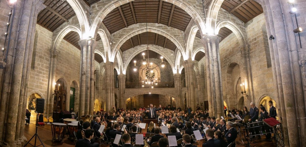 Betanzos encara su mes más musical alrededor de la fiesta de Santa Cecilia