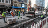 Las obras de San Andrés encaran su recta final con el hormigonado del primer tramo