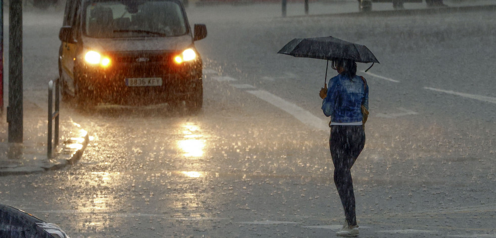 Las lluvias continuarán en el Mediterráneo esta semana, aunque serán más débiles, y las máximas serán de 25ºC en el sur