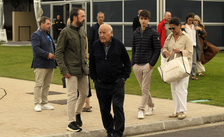 Amancio Ortega y su hija Sandra, Del Pino, Roig y Andik, los más ricos de España