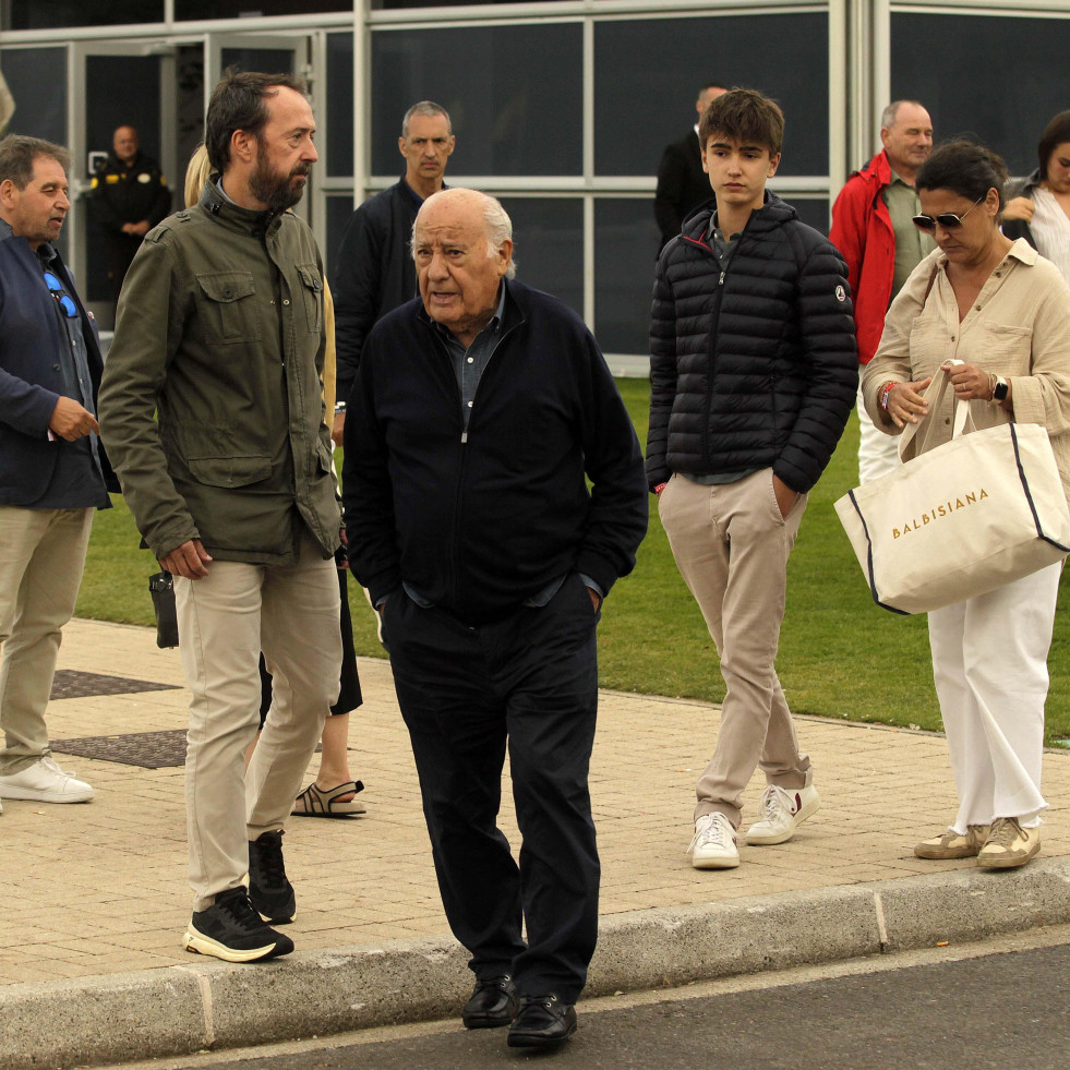 Amancio Ortega y su hija Sandra, Del Pino, Roig y Andik, los más ricos de España