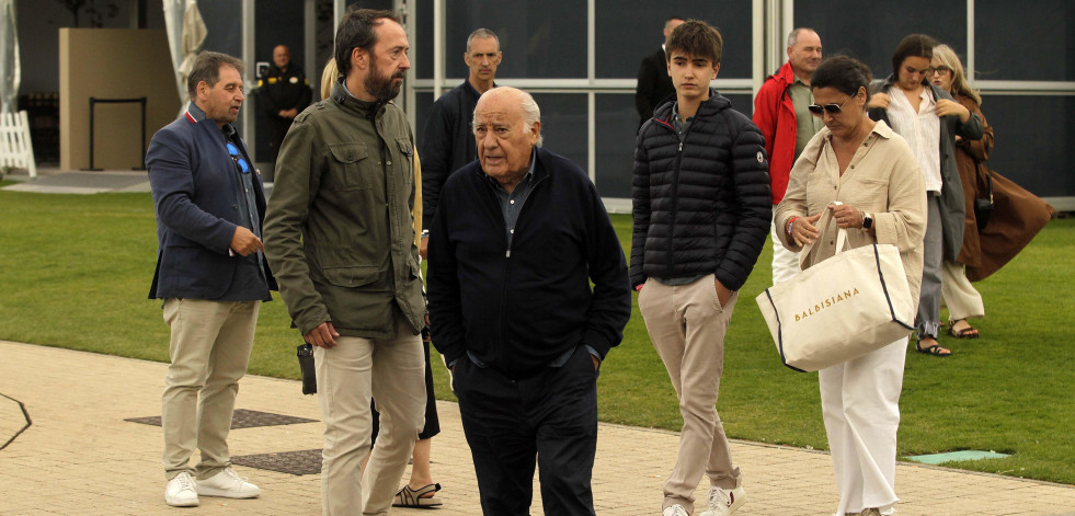 Amancio Ortega y su hija Sandra, Del Pino, Roig y Andik, los más ricos de España