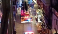 Los Bomberos de A Coruña acuden a la calle de la Barrera