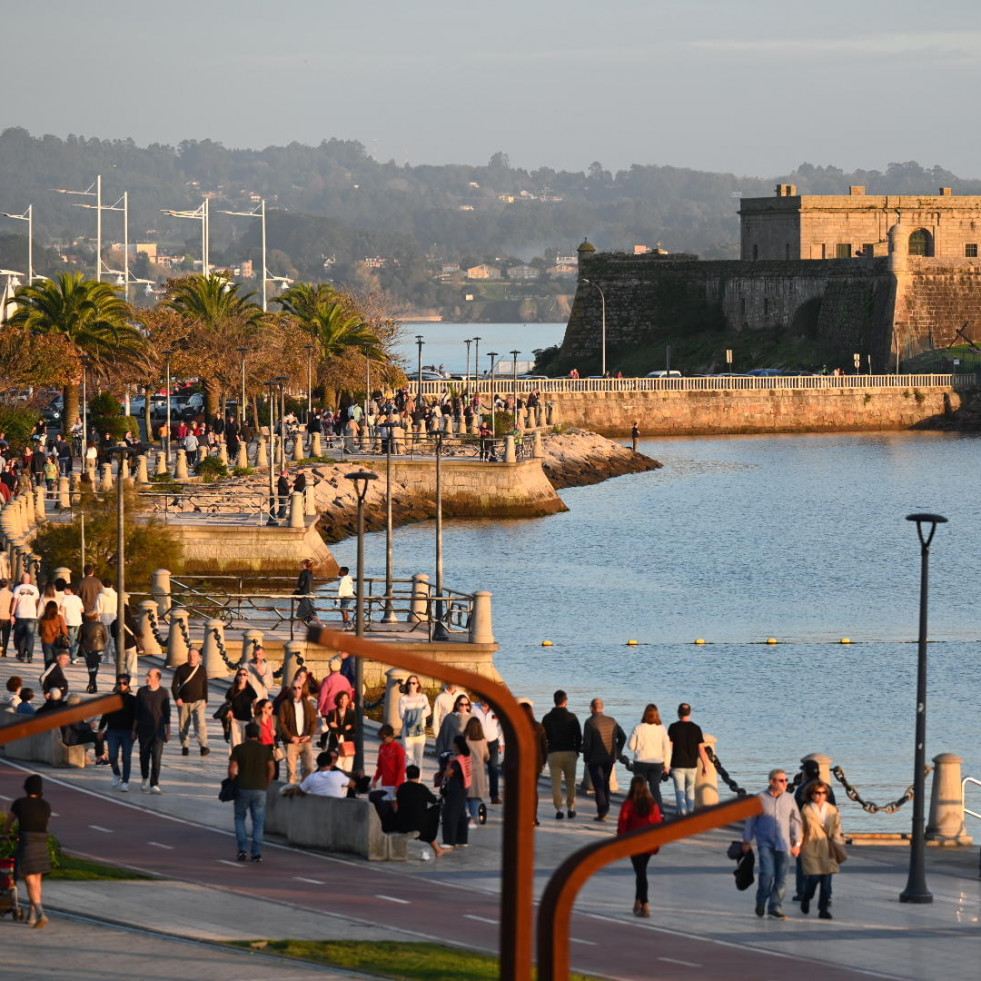 Calor de récord en A Coruña