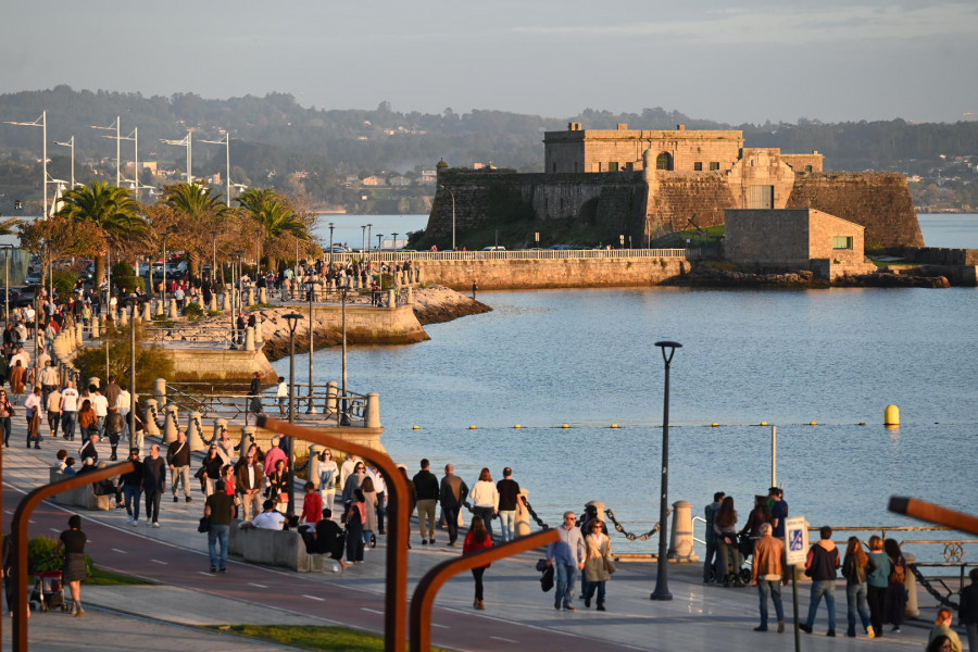 Calor de récord en A Coruña