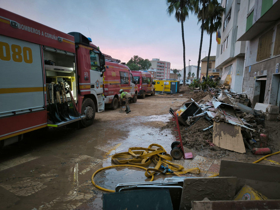 Bomberos de A Coruña: “Sentimos que hemos sido útiles y que hemos solucionado problemas”