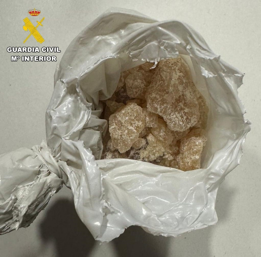 Detenido en Betanzos con 20 gramos de MDMA y 16 de hachís