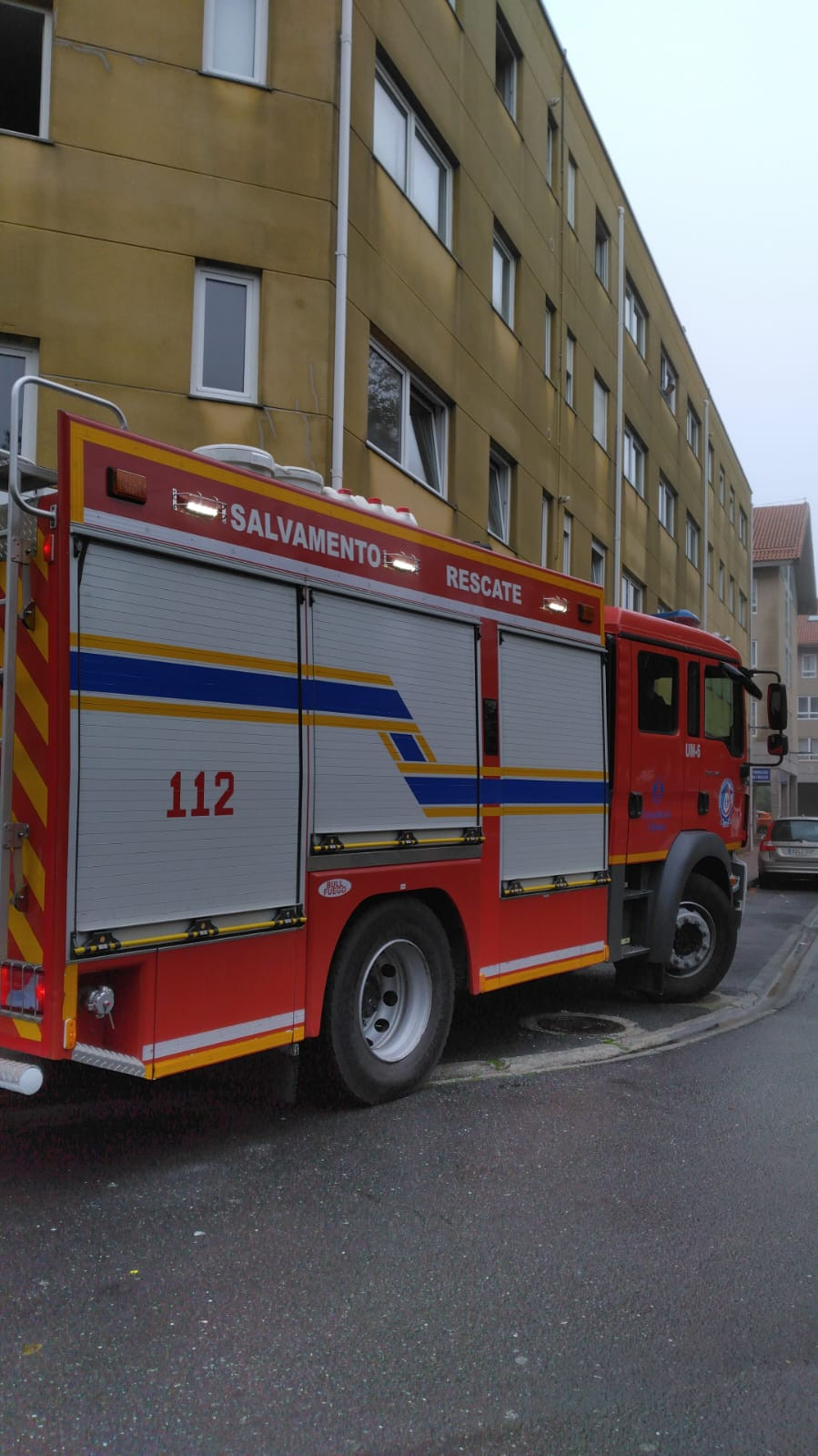 Coche de bomberos de Oleiros