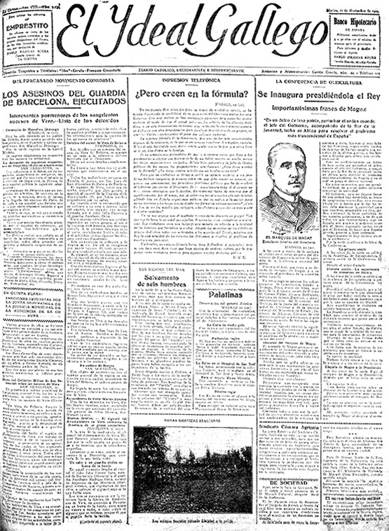 Portada 11 noviembre 1924