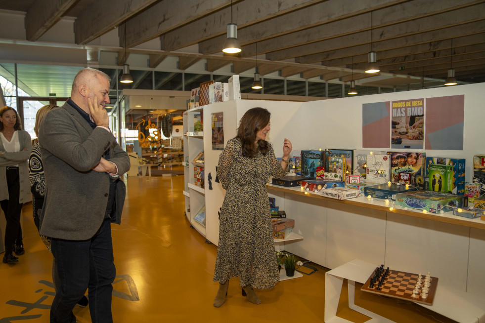 Nuevo servicio de juegos de las bibliotecas de A Coruña @ Carlota Blanco