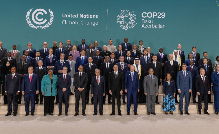 Medio centenar de líderes mundiales desfilaron por la cumbre del clima de Bakú en su segunda jornada