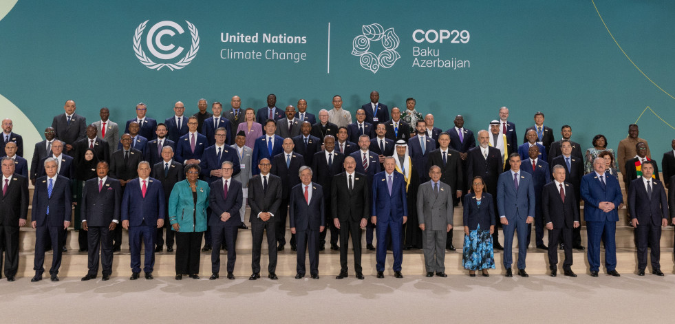 Medio centenar de líderes mundiales desfilaron por la cumbre del clima de Bakú en su segunda jornada