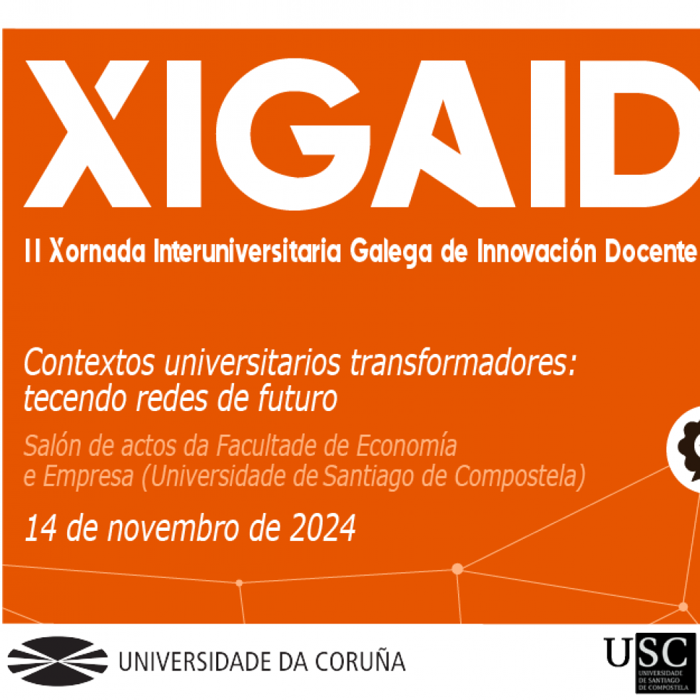 La II edición de la XIGAID reúne a docentes de Galicia para impulsar la innovación en la educación universitaria