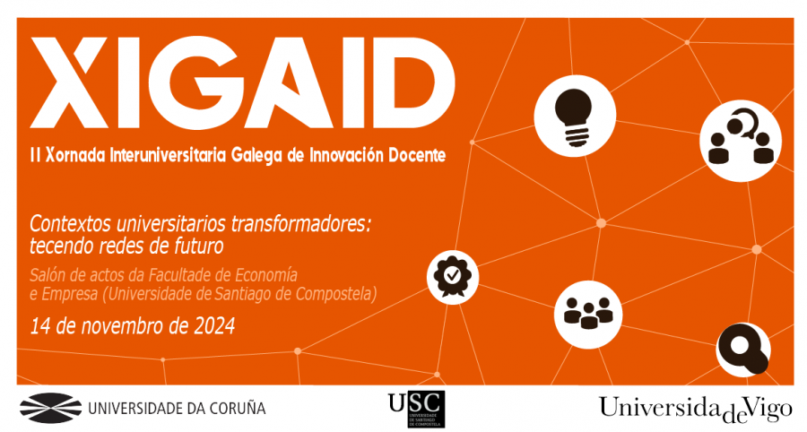 La II edición de la XIGAID reúne a docentes de Galicia para impulsar la innovación en la educación universitaria