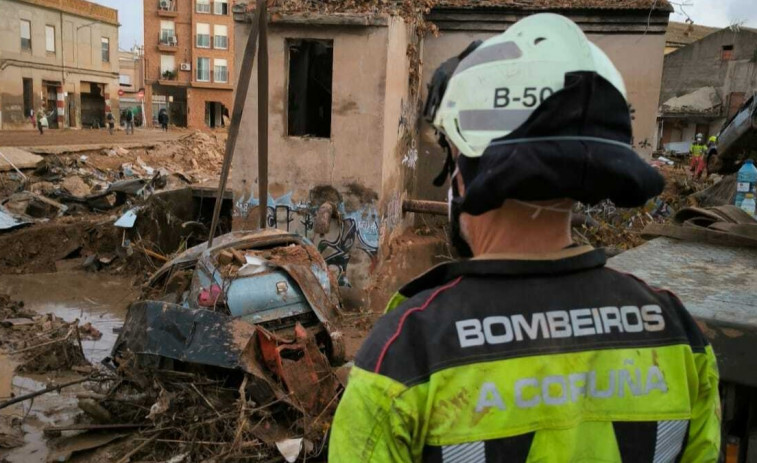 Los últimos bomberos coruñeses desplazados a Valencia vuelven a casa: “Pusimos nuestro granito de arena”