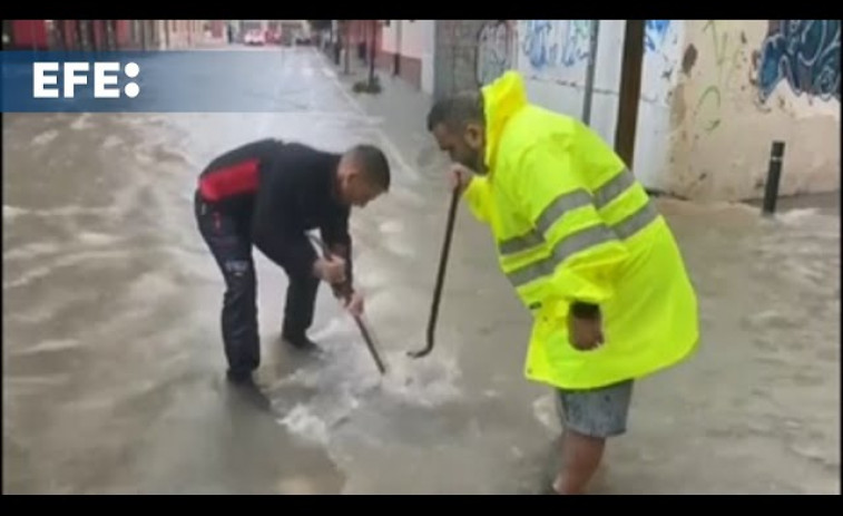 Málaga empieza a recuperar la normalidad tras las intensas lluvias