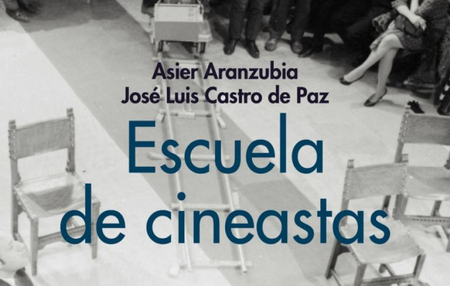 Méndez Leite presenta esta tarde el libro ‘Escuela de cineastas’,  de Castro de Paz y Aranzubia