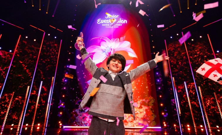 Georgia gana Eurovisión Junior 2024 por cuarta vez y España queda sexta