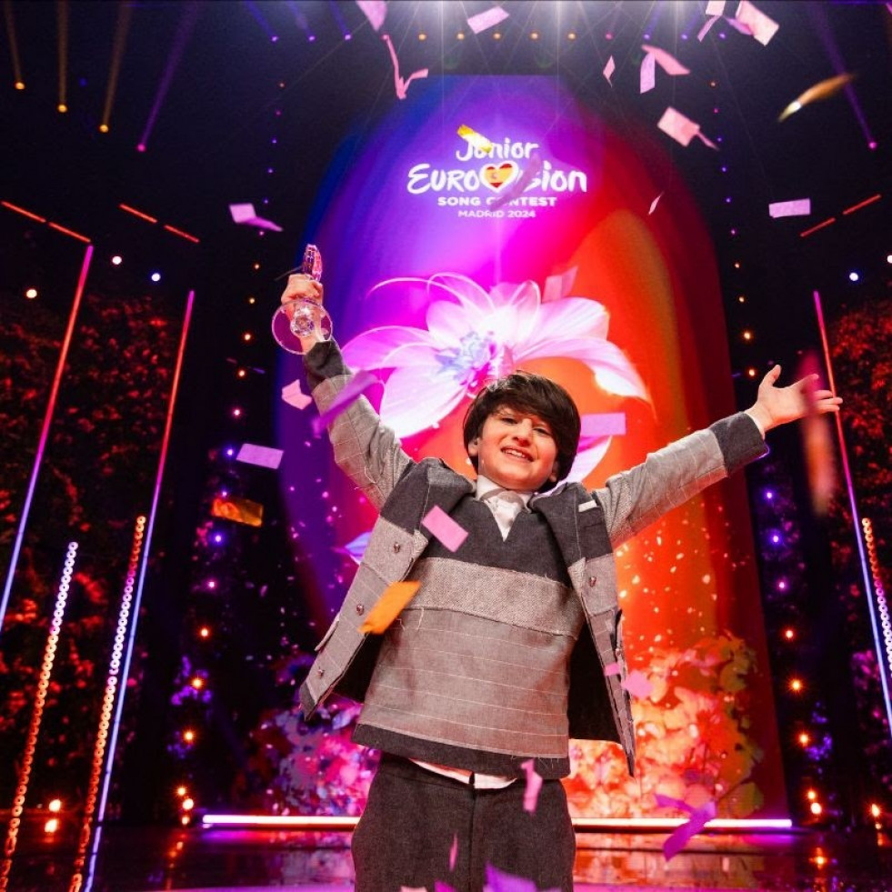 Georgia gana Eurovisión Junior 2024 por cuarta vez y España queda sexta