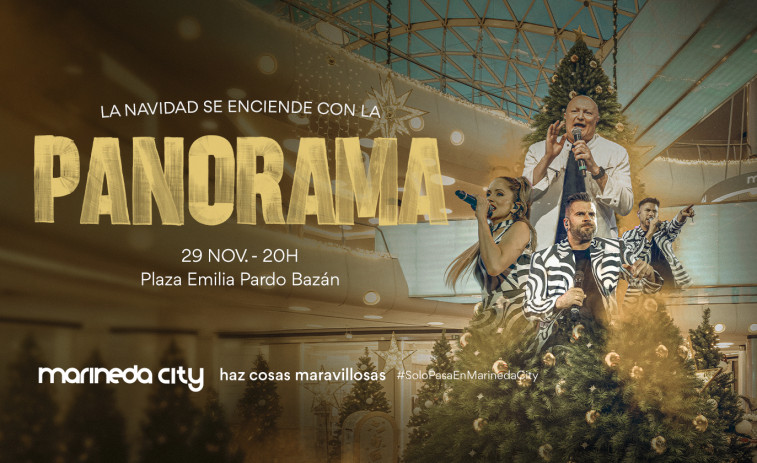 La orquesta Panorama encenderá la Navidad en Marineda City