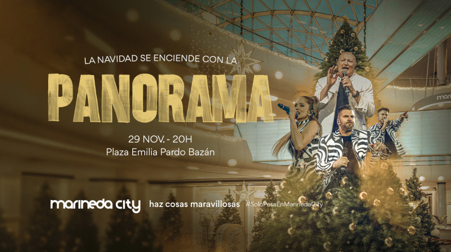 La orquesta Panorama encenderá la Navidad en Marineda City