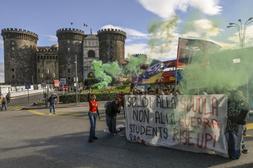 Estudiante apuñalado en Nápoles