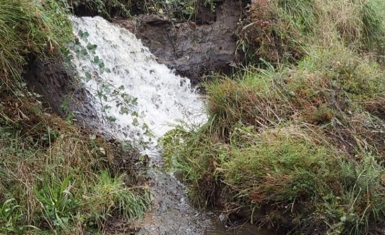 El PSOE arteixano reclama soluciones a las inundaciones en el lugar de Santaia de Arriba