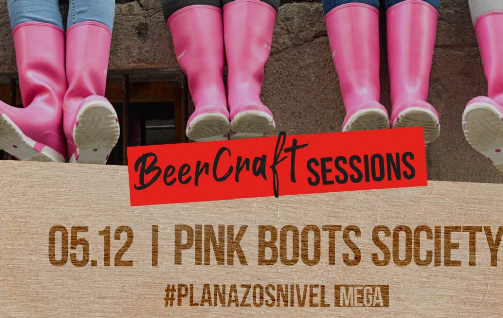 MEGA dedica su última sesión #Beercraft de 2024 a visibilizar a Pink Boots Society