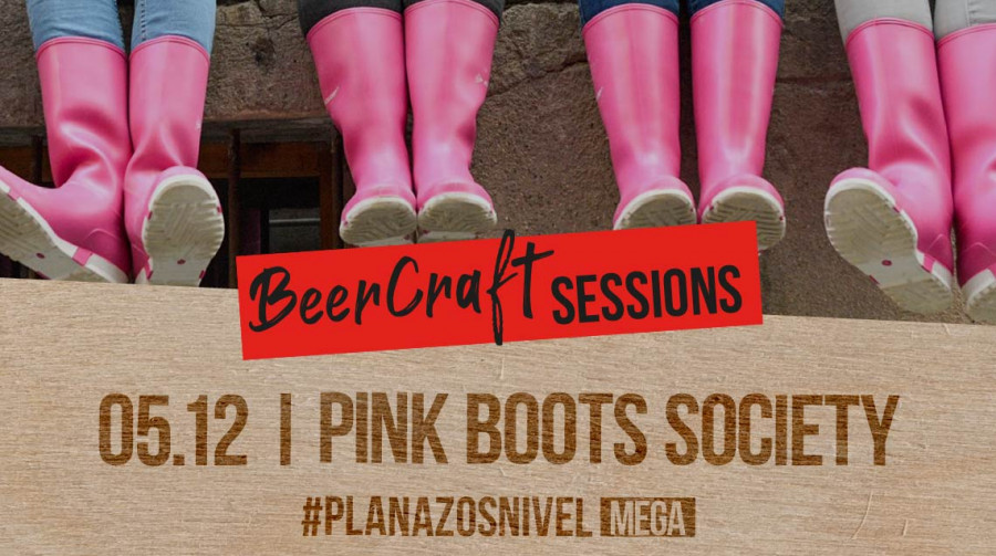 MEGA dedica su última sesión #Beercraft de 2024 a visibilizar a Pink Boots Society