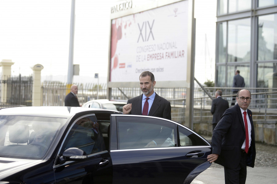 El rey estará el próximo jueves en A Coruña en el congreso de directivos