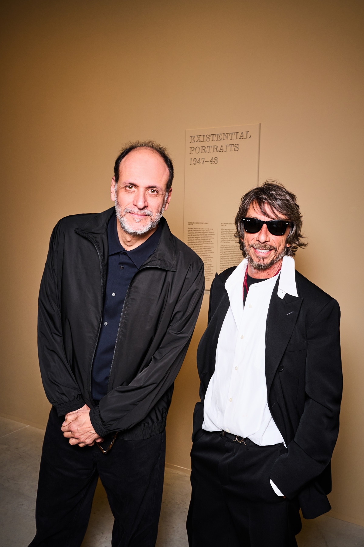 El director de cine Luca Guadagnino y el diseñador de moda Pierpaolo Piccioli © Saskia Lawaks