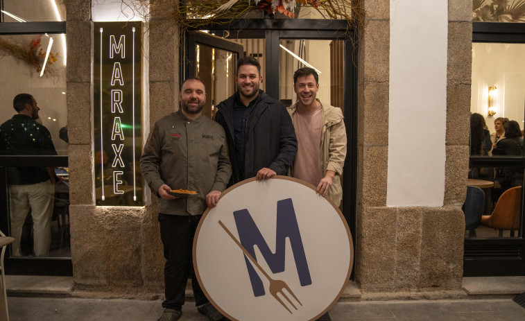 Así es Maraxe: el nuevo restaurante de La Marina de A Coruña enseñó sus cartas