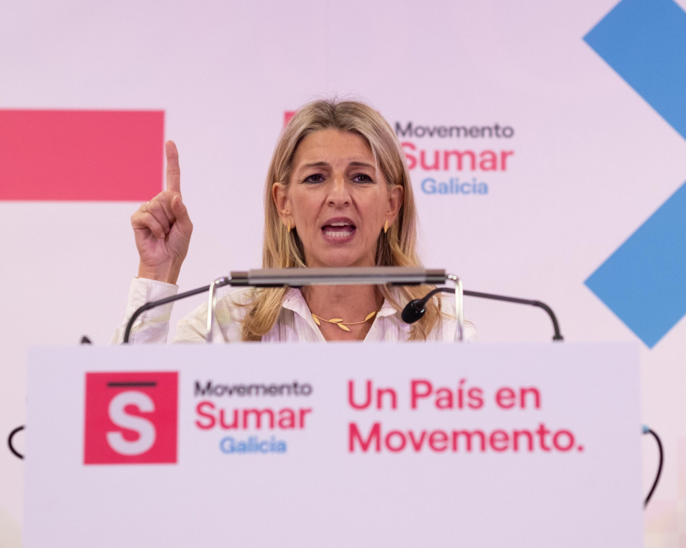 La vicepresidenta segunda del Gobierno y ministra de Trabajo y Economía Social, Yolanda Díaz