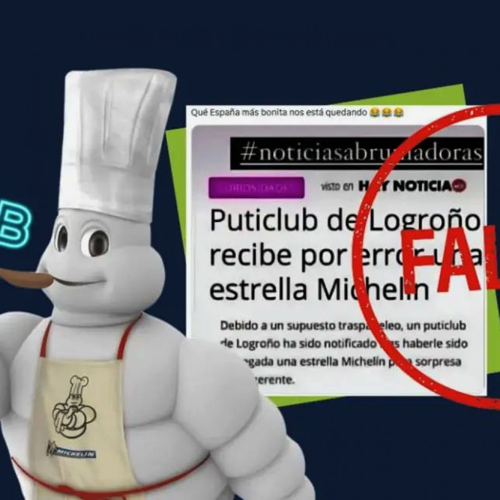 No es verdad que un “puticlub de Logroño” haya recibido una estrella Michelin por error