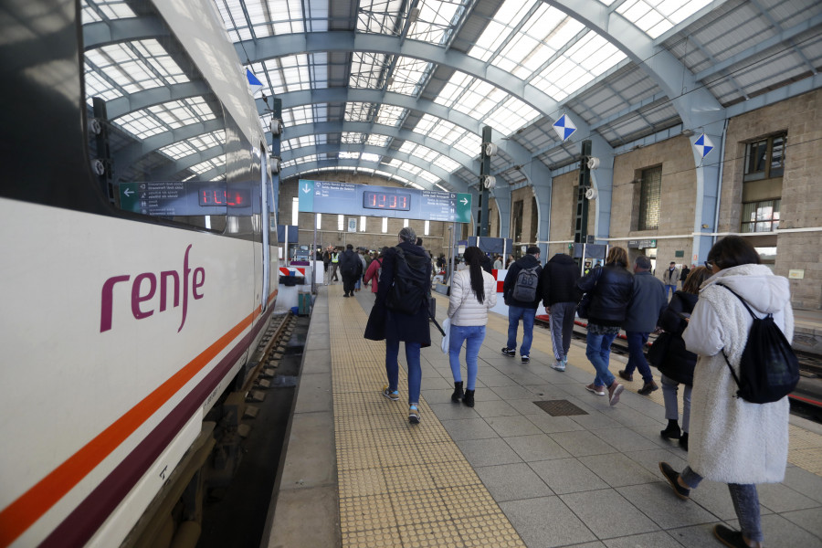 Estos serán los trenes afectados en A Coruña por las obras