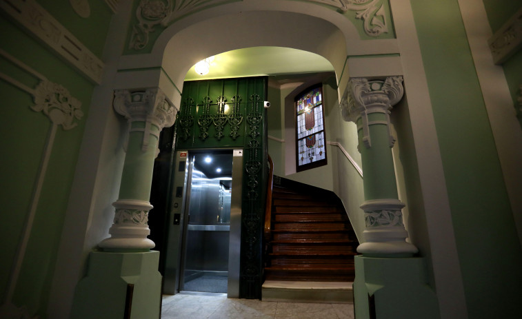 Coruña Insólita | El primer ascensor de A Coruña, un lujo del siglo XX para la Casa Viturro