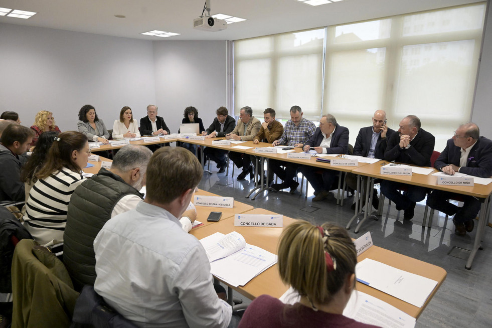 La reunión de la comisión de seguimiento se celebró ayer en A Coruña  Cedida