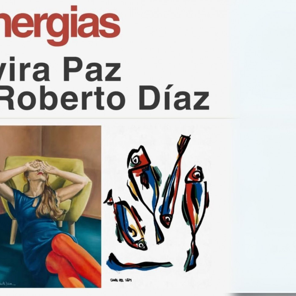 El arte de Elvira Paz y Roberto Díaz converge en “Sinergias”, la exposición que llegará en diciembre a Sada