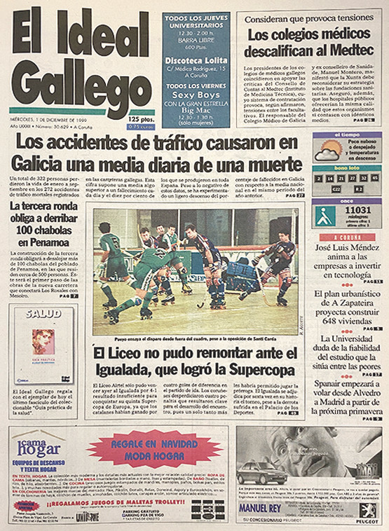 Portada 01 diciembre 1999