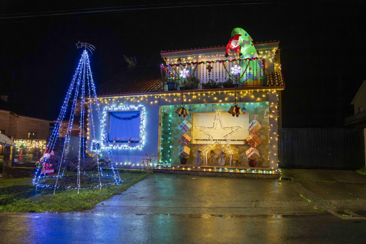 Casa luces gosende navidad