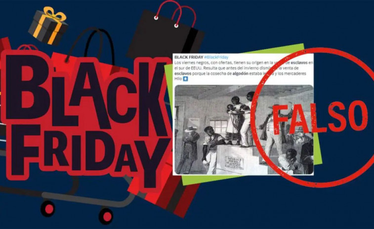 El Black Friday no guarda relación con la venta de esclavos negros en Norteamérica