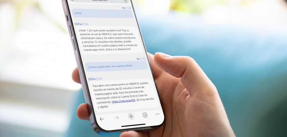 ABANCA es el primer banco español en utilizar la inteligencia artificial generativa en sus consultas