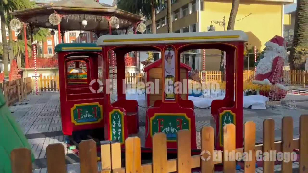 Atracciones navideñas en A Coruña